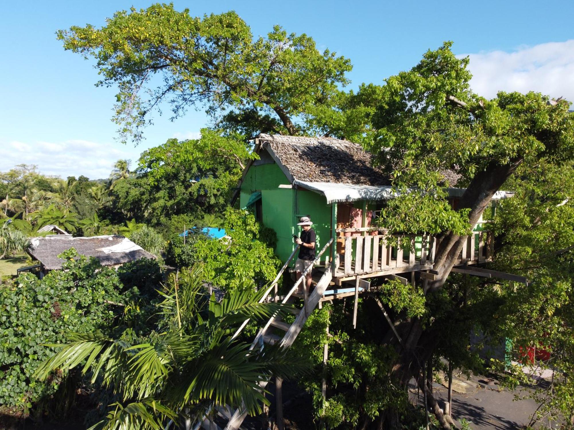 Tanna Volcano View Tree House Lenkuru Buitenkant foto